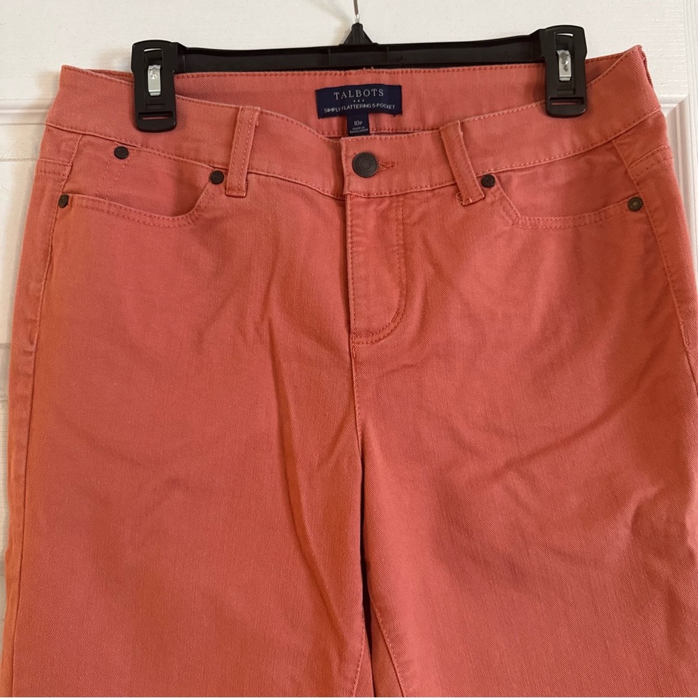 Talbots Simply Flattering 5 Pocket Jeans / Size 10p